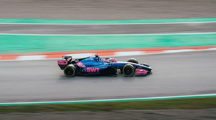 Franco Colapinto se ilusiona con el nuevo Alpine para la F1 2026.  