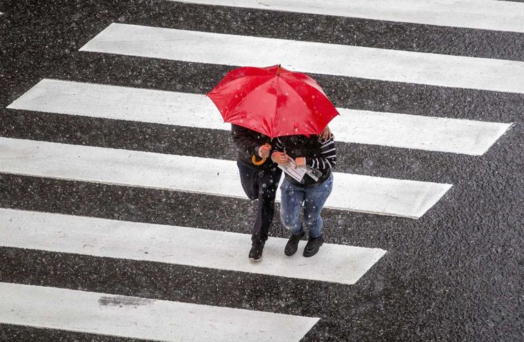 Vuelven los chaparrones y tormentas a CABA con vientos del sector sur y  ráfagas de más de 40 kilómetros por hora el lunes Foto: Noticias Argentinas