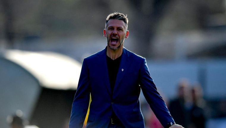 Martín Demichelis gritando Foto: El Gráfico