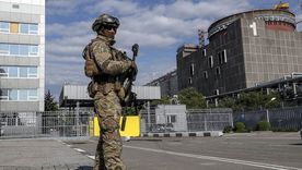 La central nuclear de Zaporiyia en Ucrania está bajo el control de las fuerzas de Rusia. Foto: Efe&nbsp;