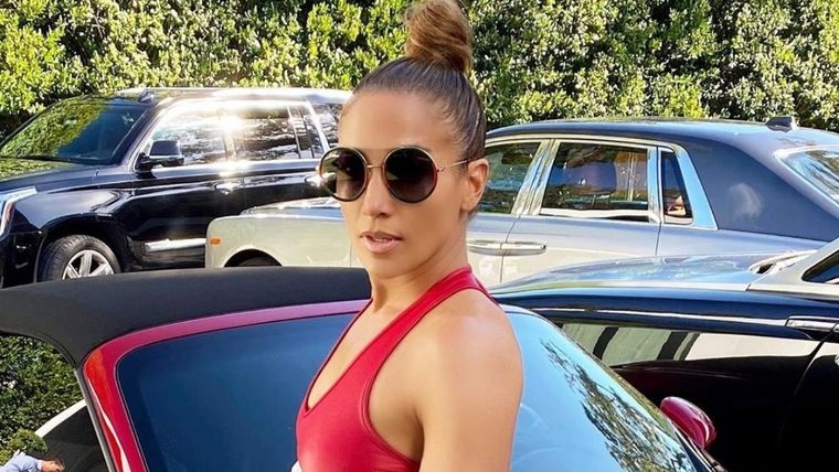 Sudada ejercitando: la foto de Jlo que dejó al descubierto todos tus atributos frente a las cámaras
