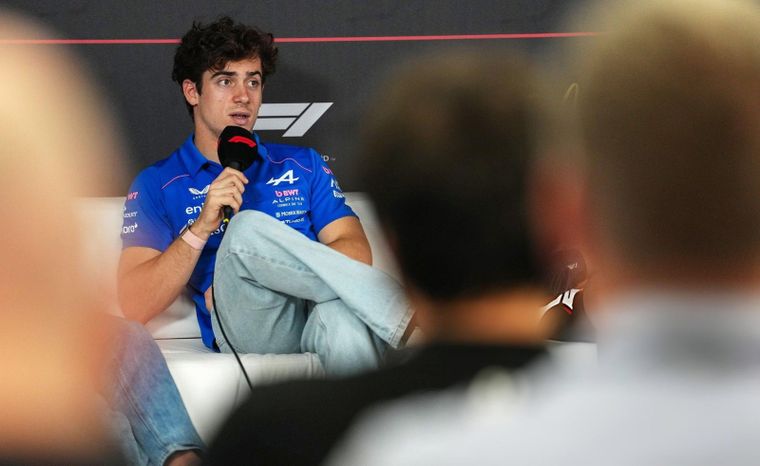 Franco Colapinto advirtió que el tema de la energía Franco Colapinto advirtió que el tema de la energía