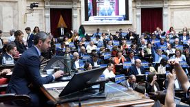 El titular de la Cámara de Diputados, Martín Menem. Foto: Prensa Diputados