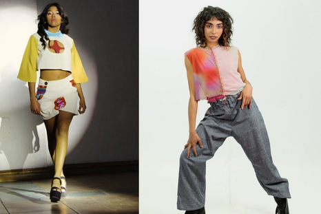 Prendas de Vestigio Pletórico y Vartolla Diseño, marcas mendocinas que participarán de la feria.