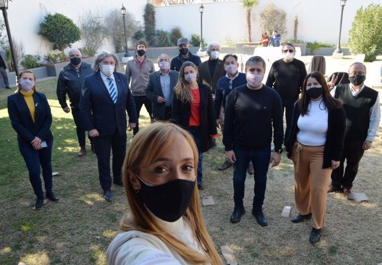 Anabel encabezará la lista del Frente de todos.