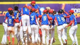 Foto: GETTY IMAGES. Los jugadores participaban en la Copa Mundial de Béisbol sub 23 en México