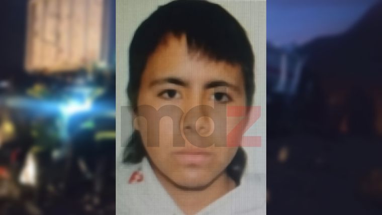 Exequiel Salas, el chofer de 27 años que quedó detenido y será acusado por el trágico choque. Foto: MDZ.