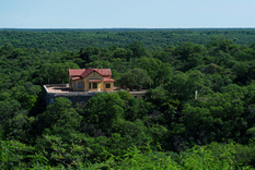 Este tranquilo pueblo tiene verdes paisajs Foto: Télam