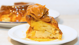 Este budín de pan sin horno es el postre de verano perfecto