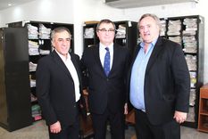 Foto: Marcelo Lapargo, en el centro.