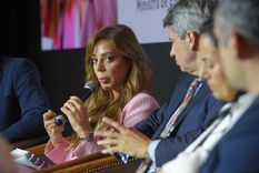 La ex ministra de Energía de la Nación, Flavia Royón, fue una de las disertantes de la primera jornada de la Cumbre de Minería Sostenible. Foto: Prensa Gobierno de Mendoza