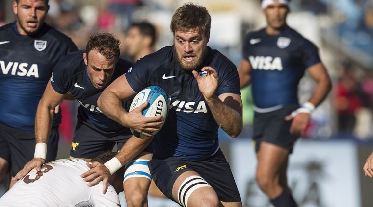 Rodrigo Báez vistió por última vez la camiseta de Los Pumas el 24 de junio de 2017. Foto: Prensa UAR