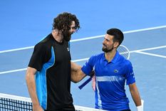 Opelka eliminó a Djokovic del ATP 250 de Brisbane. Foto: EFE