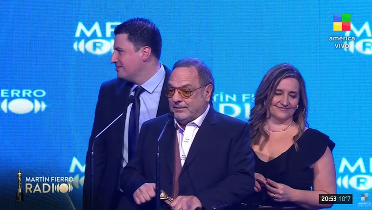 Baby Etchecopar. Créditos: Captura / AMÉRICA Baby Etchecopar. Créditos: Captura / AMÉRICA