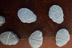 Además, habían pastillas con el diseño de Duft Punk y cocaína rosa conocida como Tusi Foto: NA