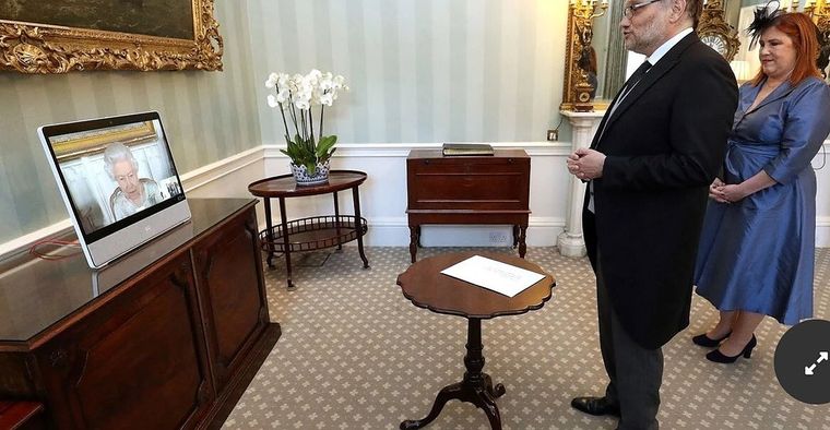 Alessandra Viggiano Marra sufrió un insólito desplante en el funeral de Isabel II.