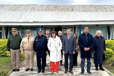 Bullrich con las autoridades de Corrientes Foto: X Patricia Bullrich