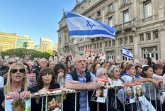 La red se suma a las diversas convocatorias contra el antisemitismo creciente a partir del 7 de octubre pasado. Foto: Victoria Urruspuru / MDZ