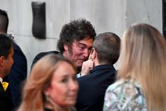 El presidente Javier Milei podría mantener un encuentro con Jordan Peterson. Foto: EFE