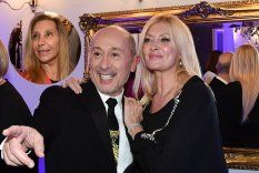 Karina Milei y Yuyito González fueron al festejo de Claudio Cosano.
