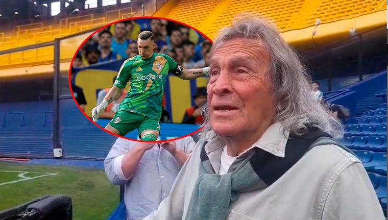 Gatti fulminó a Armani y puso en tela de juicio su habilidad como arquero. Foto: Archivo y EFE