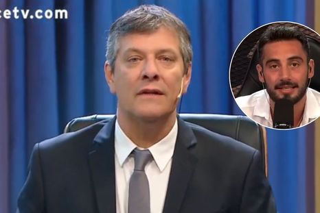 Una mujer identificó al joven conductor como Pergolini en una nota callejera / Captura eltrece Una mujer identificó al joven conductor como Pergolini en una nota callejera / Captura eltrece