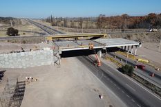 Las obras en la variante Palmira iniciaron en 2018 y terminaron siete años después. Foto: Vialidad Nacional