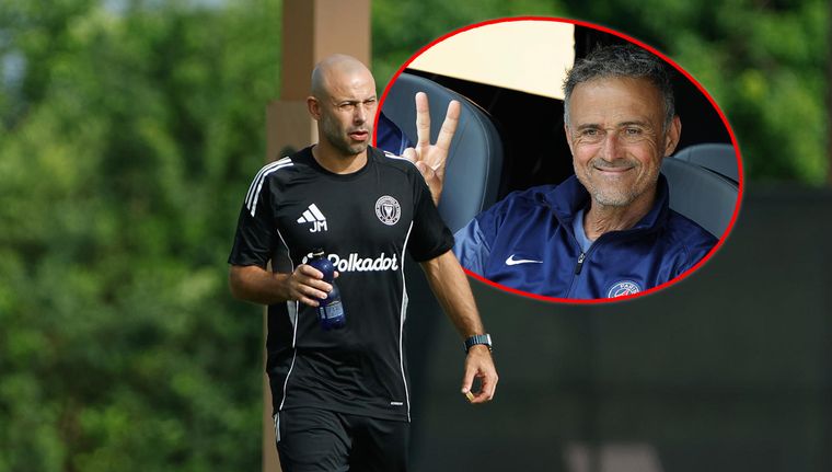 Javier Mascherano se deshizo en elogios a Luis Enrique.