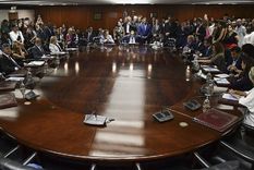 Reclamo empresarial Distintos representantes del sector empresarial presentaron un Anteproyecto de Ley que busca reformar el Consejo de la Magistratura para conseguir la profesionalización y despartidización del órgano. Foto: Télam