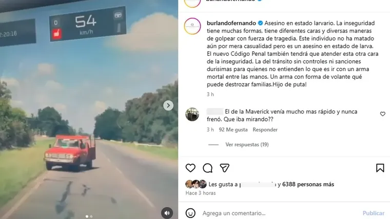 El abogado pidió una reforma urgente del Código Penal tras ver las imágenes del choque en cadena. El abogado pidió una reforma urgente del Código Penal tras ver las imágenes del choque en cadena.