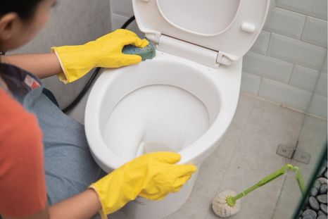 Con este truco casero el retrete del baño quedará como nuevo Foto: Shutterstock