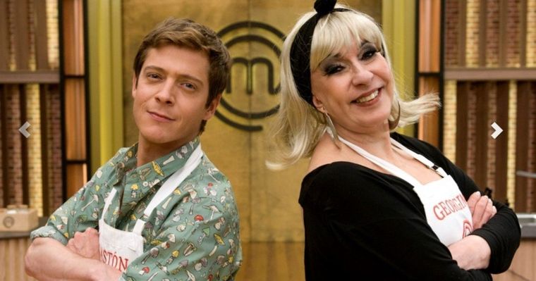 Gastón Dalmau y Georgina Barbarossa