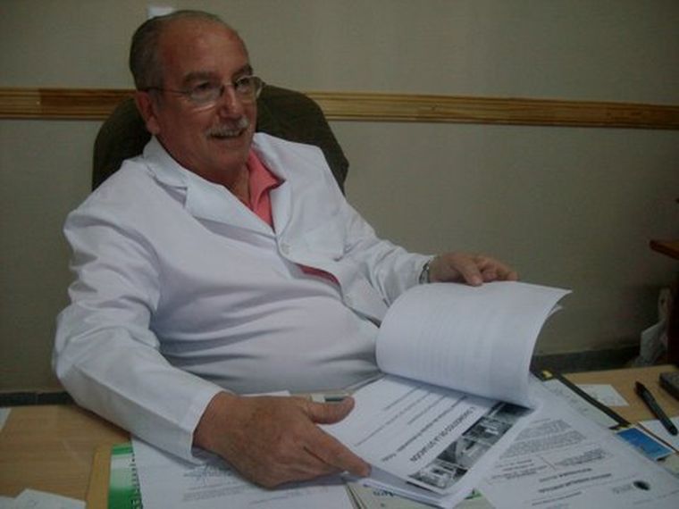 Emilio Andrés, director del hospital de Alvear.