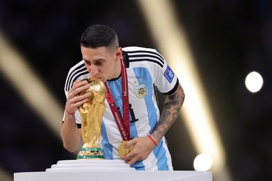 MDZol | Ángel Di María Un subcampeón del mundo y un gran elogio a Di María. Foto: EFE