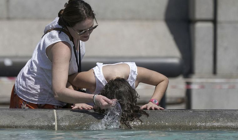 La ola de calor golpea fuerte a Europa. Foto: LATimes