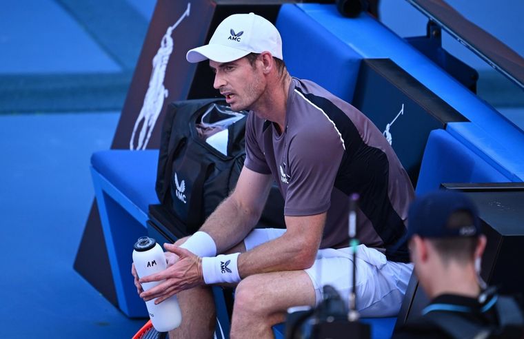 Andy Murray habló de su retiro tras caer con Etcheverry. Foto: EFE