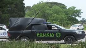 La Policía Bonaerense desplegó un amplio operativo en las inmediaciones del predio de Ezeiza. La Policía Bonaerense desplegó un amplio operativo en las inmediaciones del predio de Ezeiza.