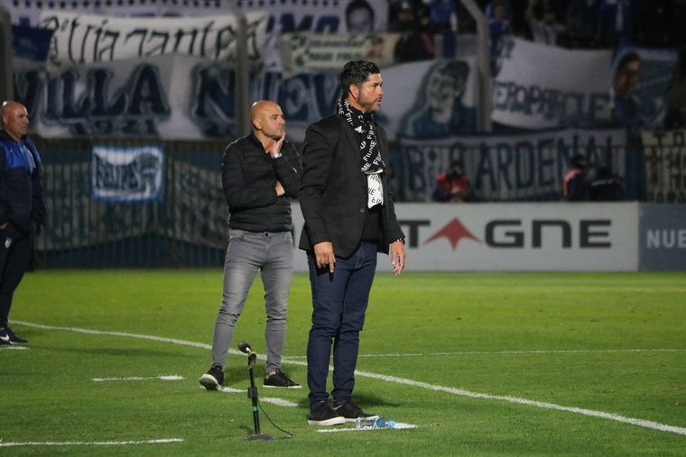 La dupla Orsi-Gómez. Foto: @ClubGodoyCruz