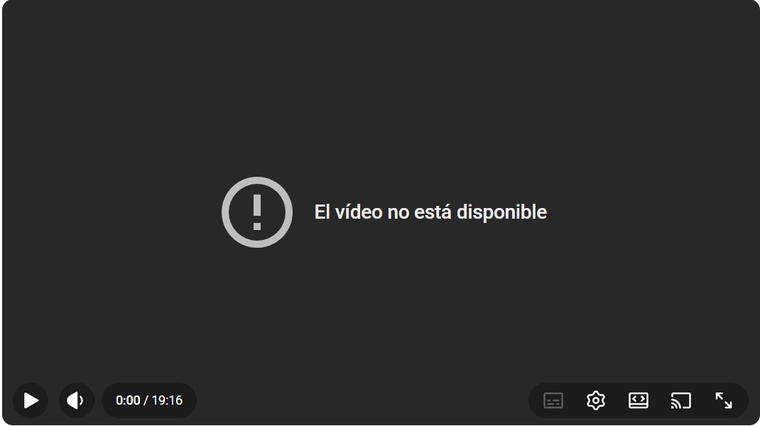 La caída de Youtube no permitía visualizar por fallo generalizado. La caída de Youtube no permitía visualizar por fallo generalizado.