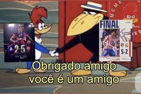 Los lapidarios memes de la goleada del Atlético de Madrid al Real Madrid. Foto: @mleome Los lapidarios memes de la goleada del Atlético de Madrid al Real Madrid. Foto: @mleome