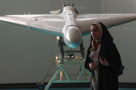 El dron Shahed 136 es uno de los últimos logros de la industria iraní. El dron Shahed 136 es uno de los últimos logros de la industria iraní.
