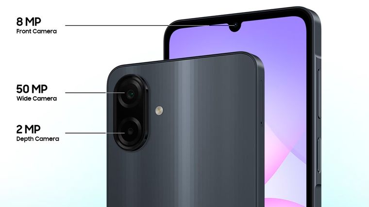 El Galaxy A07 ofrece seis años de actualizaciones con One UI 7 y Android 15. El Galaxy A07 ofrece seis años de actualizaciones con One UI 7 y Android 15.