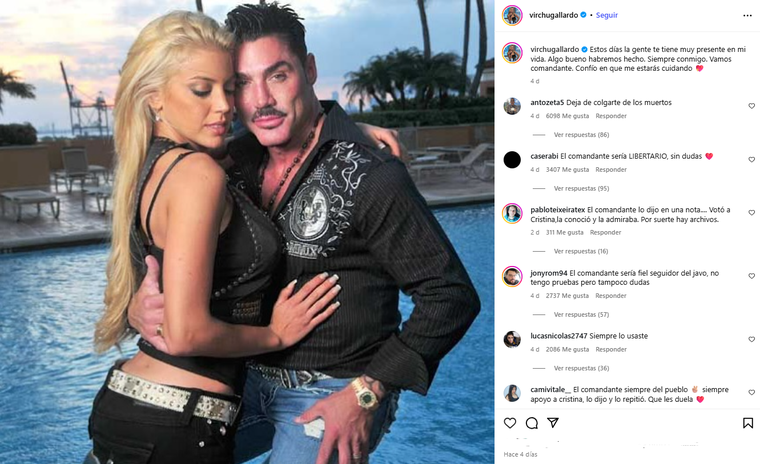 El posteo que causó revuelo. Créditos: Instagram El posteo que causó revuelo. Créditos: Instagram 