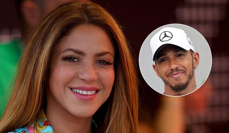 Shakira y Lewis Hamilton, cada vez más juntos.
