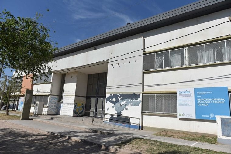 La escuela bahiense donde el joven acudió con un arma. Foto: Municipio de Bahía Blanca