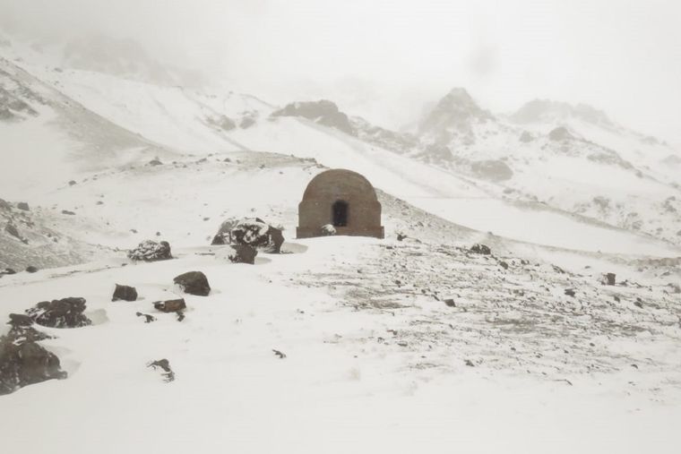 Las Cuevas, Mendoza, el viernes 22 de abril de 2022 Foto: Portezuelo del Viento Lodge & Adventures