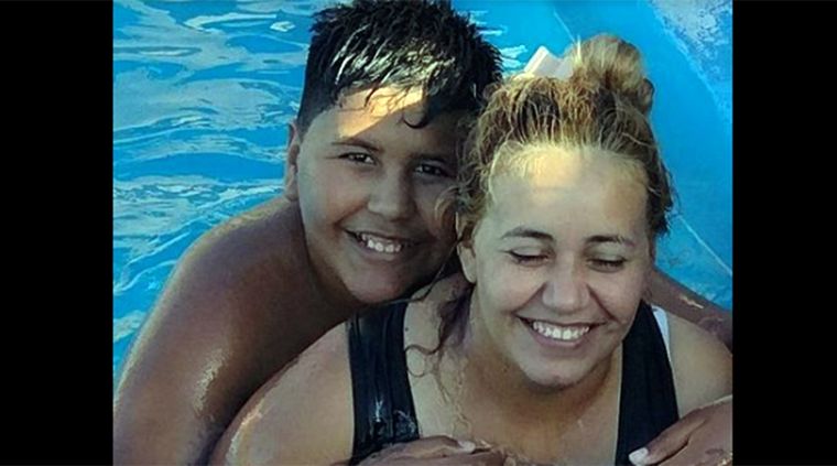 El pequeño Benjamín falleció cerca del mediodía Foto: www.facebook.com