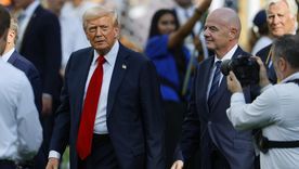 Donald Trump junto a Gianni Infantino, presidente de la FIFA, en la final del Mundial de Clubes. Donald Trump junto a Gianni Infantino, presidente de la FIFA, en la final del Mundial de Clubes.