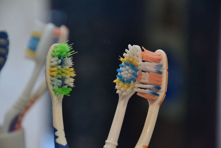 Los expertos aconsejan desinfectar los cepillos de dientes una vez a la semana Foto: Archivo MDZ