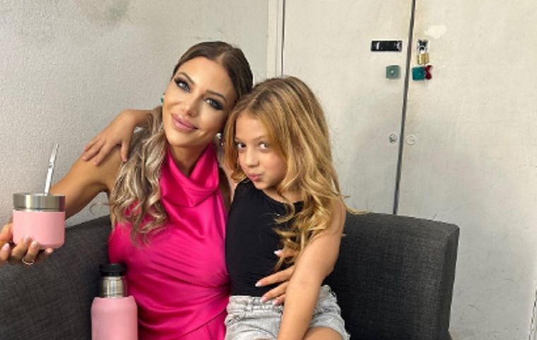 Evangelina Anderson y Abrojito Foto: Instagram